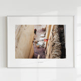 Van geit tot tapijt | Fine Art Poster Marokko