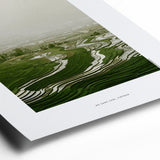 Ontelbare terrassen | Fine Art Poster Vietnam