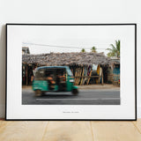 Tuktuk and surfing | Fine Art Poster Sri Lanka
