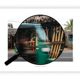 Tuktuk and surfing | Fine Art Poster Sri Lanka