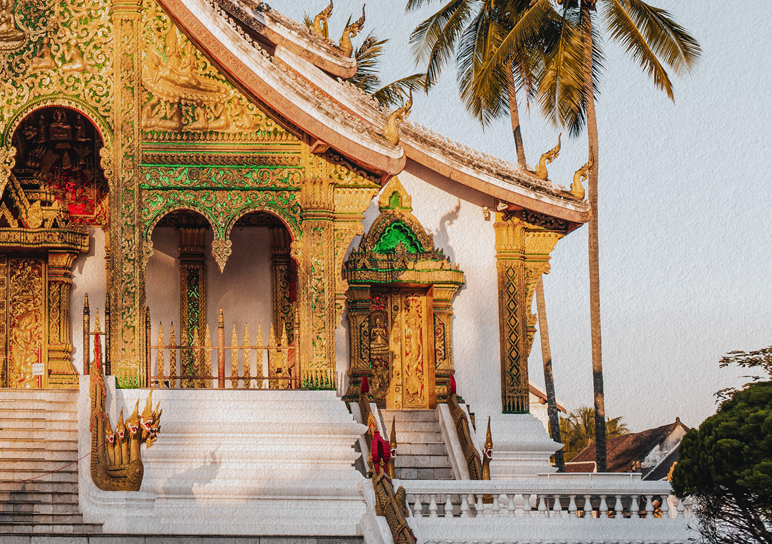 Luxe foto poster op Hahnemuhle papier met een foto van Laos