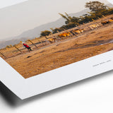 De herderin | Fine Art Poster Laos