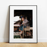 Elke rimpel een herinnering | Fine Art Poster Thailand