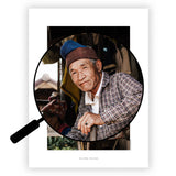 Elke rimpel een herinnering | Fine Art Poster Thailand
